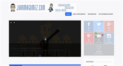Desktop Screenshot of juanmagomez.com
